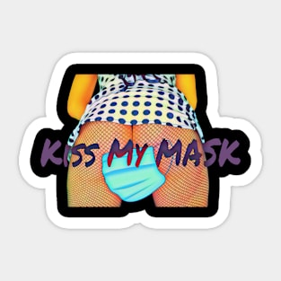 Kiss My Mask - Alternate Version Sticker